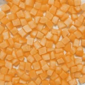 IQF Melon (Orange Cantaloupe) Dices - ABC Fruits