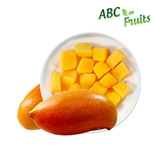 IQF Alphonso mango slices-dice