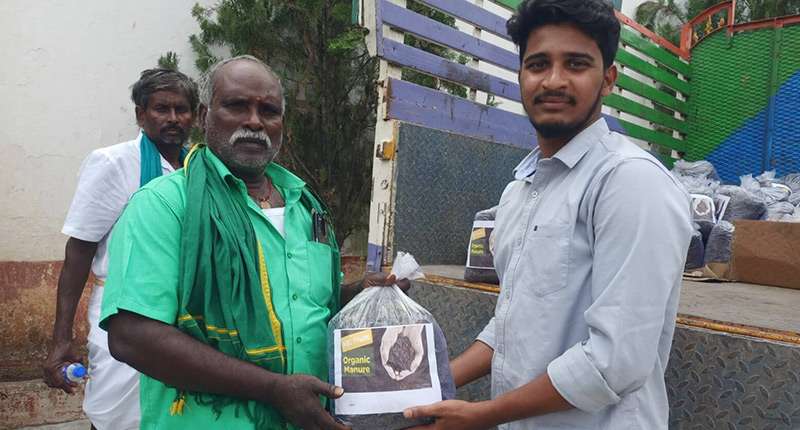 ABC Fruits - Organic farmers Society Mango(Distribution of organic manure sample)